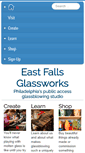 Mobile Screenshot of eastfallsglass.com